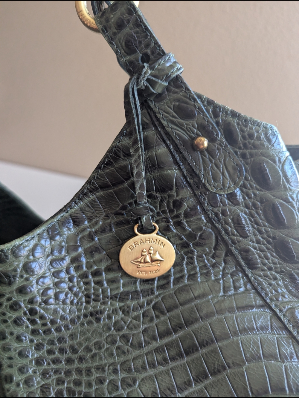 Brahmin "Anne" hobo shoulder bag - Picture 5 of 13